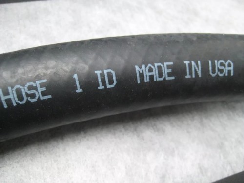 Manguera de calentador de 1" ID (25,4 mm) para sistemas de refrigeración hecha en EE. UU. - 1 pie ¡Envío rápido! - Imagen 2 de 2