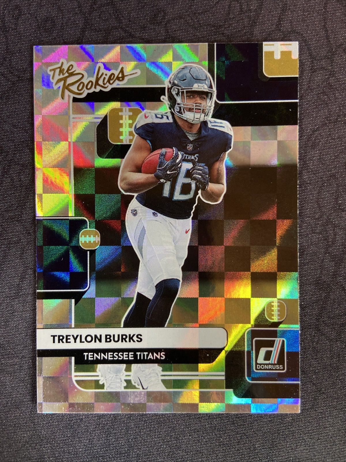 2022 Donruss Treylon Burks The Rookies (RC) #TR-12 Tennessee Titans