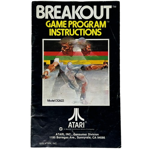 Atari 2600 Video Game Instruction Manual Booklet Only - You Pick Title - Picture 42 of 95