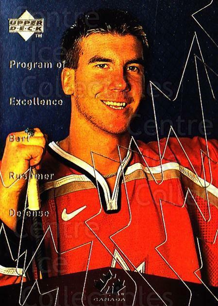 1998-99 Upper Deck Gold Reserve #398 Bart Rushmer