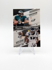 Donovan McNabb DeSean Jackson 2010 Playoff Prestige Connections #8 Eagles