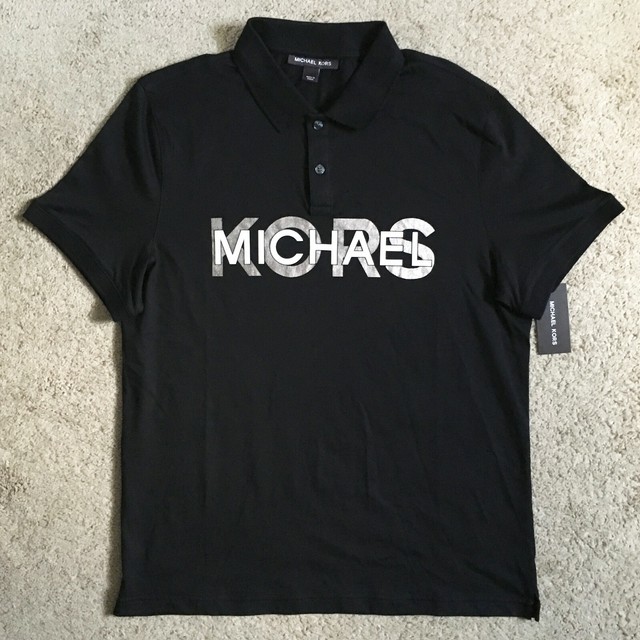 michael kors polo mens silver