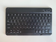 Ultra-Slim Bluetooth Keyboard Portable Mini Wireless Keyboard Rechargeable for A