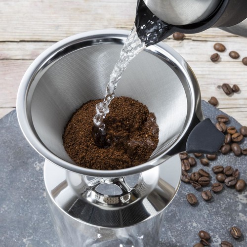 Hochwertiger Kaffeefilter Dauerfilter aus Edelstahl für aromatischen Genuss - Bild 4 von 6