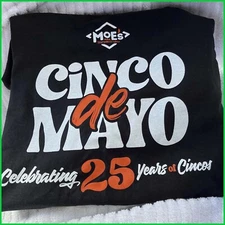 SALE - Moe’s Southwest Grill Cinco De Mayo 2025 T-Shirt All Size S-3XL