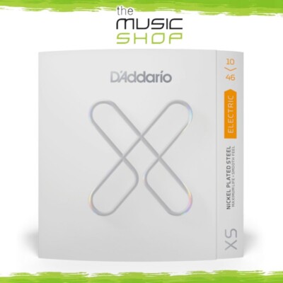D'Addario XS 10-46 Regular Light Coated NPS Electric Guitar Strings - XSE1046