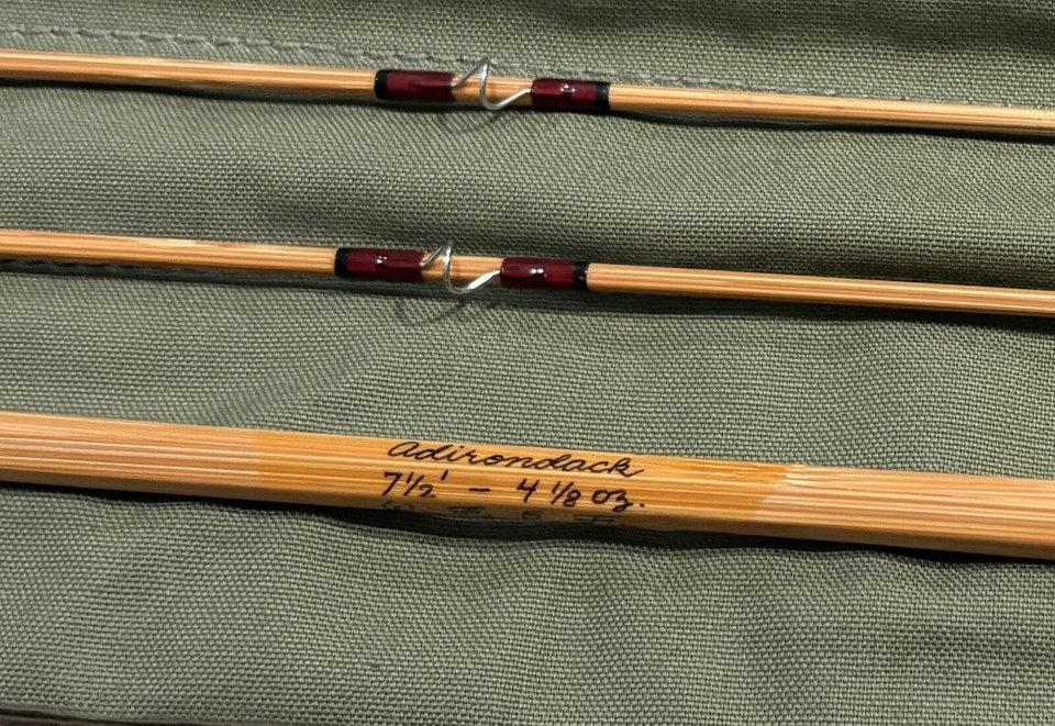 ZHUSROD 5wt | 2,4 m | 3 pièces | Canne à mouche vierge en bambou | Fe Thomas Taper (non ferrulé, seulement 1 pointe