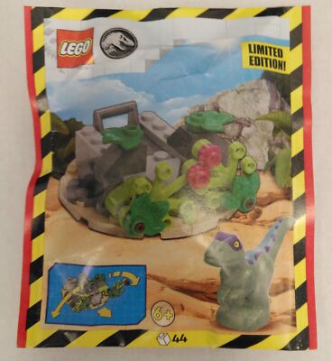 Blue Ocean - LEGO Jurassic World - Sammelfigur Raptor and Hideout