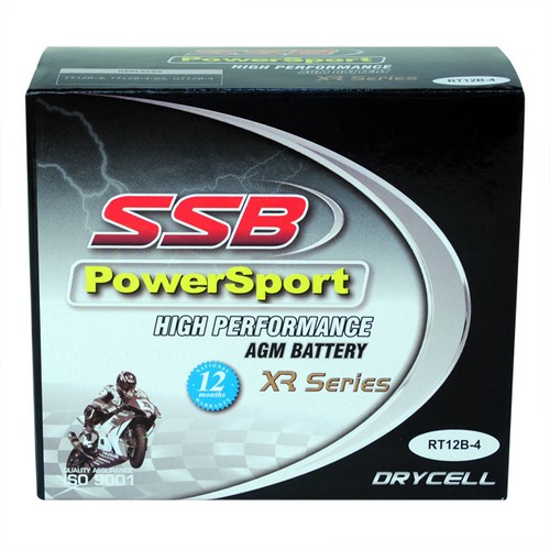 YT12B-4 AGM Motorcycle Battery replace MBT12B4 Yussa YTZ12B-4 YT12B-BS - Picture 6 of 6