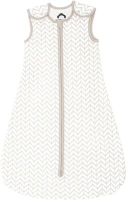 Baby Sleep Sack Organic Cotton Wearable Blanket Swaddle Unisex Medium 6-12 Month