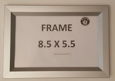 Elevator inspection frame 8.5 x 5.5 ( Heavy Duty - Aluminum)-REF24-1027