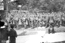 Kvv-174 Street View, Departure Of Soldiers From Largs, Ayrshire 1914. Photo