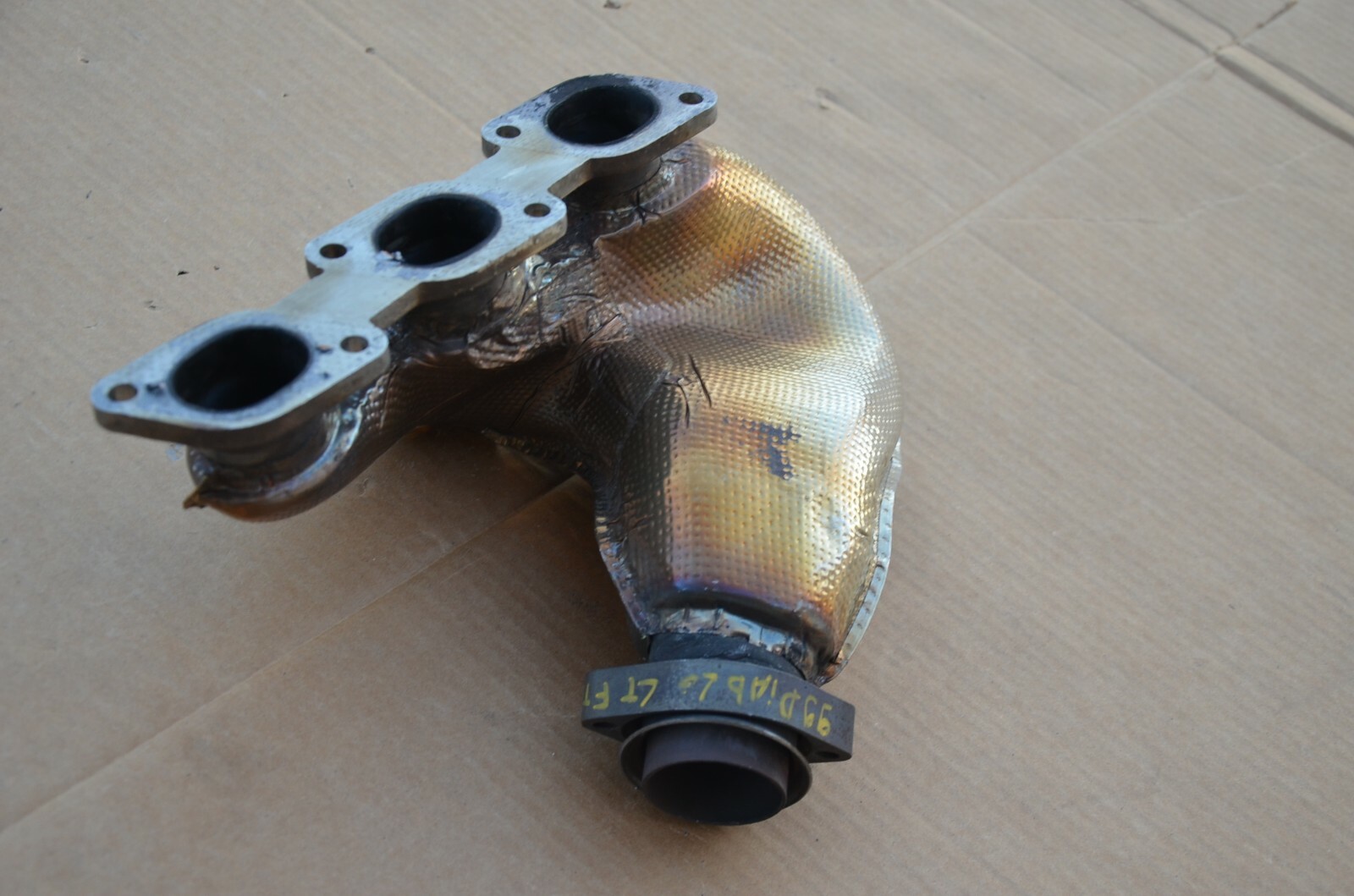 95-01 LAMBORGHINI DIABLO LEFT FRONT INSULATED EXHAUST MANIFOLD 004435458CB OEM D