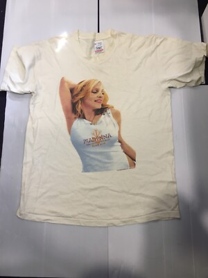 Madonna - “Drowned World Tour 2001” - Original White T-Shirt