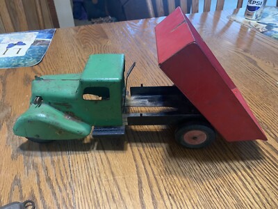 Kingsbury Pressed Steel Toy Truck Pat. No. 19271 | eBay
