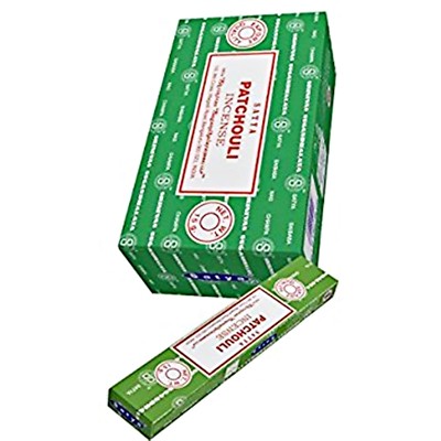 Satya Patchouli Räucherstäbchen Duft Aroma incense 1x Packungen  je 15g  (B)