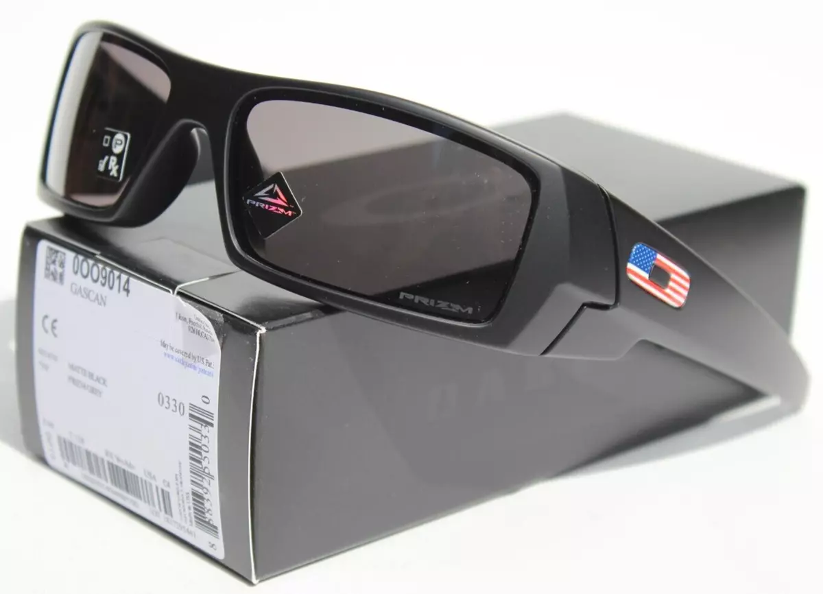 Oakley Gas Can Matte Rectangle Sunglasses