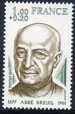 STAMP / TIMBRE FRANCE NEUF N° 1954 ** ABBE BREUIL