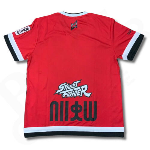 Street Fighter T-Shirt Men's Medium Red Gaming League Jersey Arcade Capcom - Picture 13 of 20
