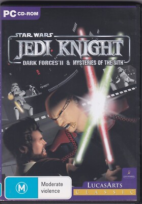 PC CD Games - Star Wars - Jedi Knight: Dark Forces II (LucasArts Australia)
