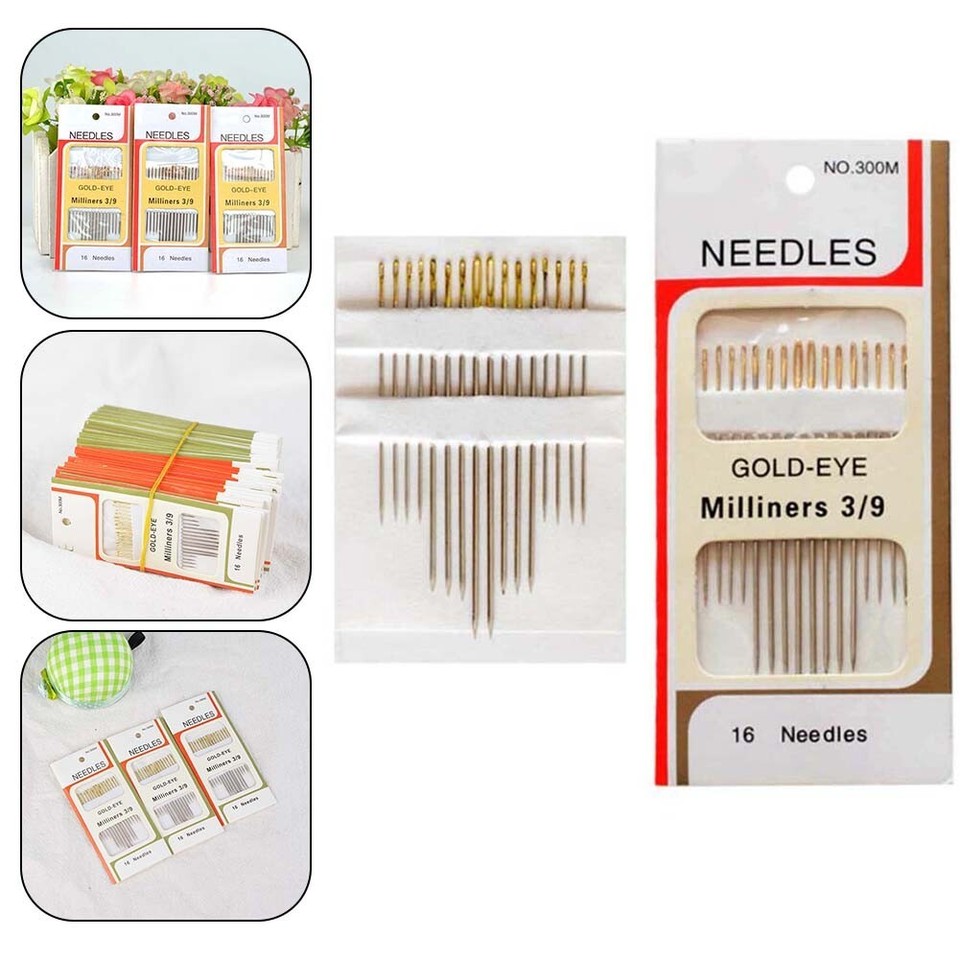 Hand Sewing Needles High Quality 16 Pcs Hand Sewing Needle Self