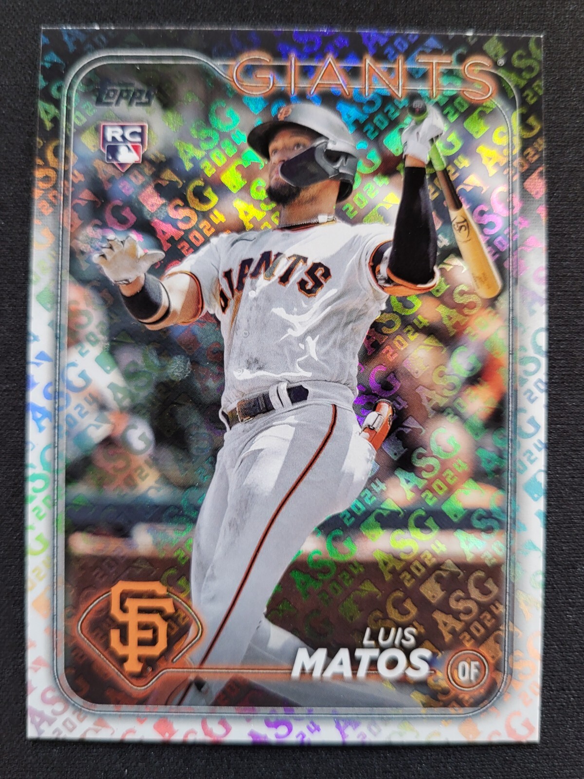 2024 Topps All-Star Game Baseball #28 Luis Matos RC ASG Foil Giants