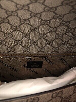 Gucci x Balenciaga The Hacker Project Small Hourglass Bag Beige