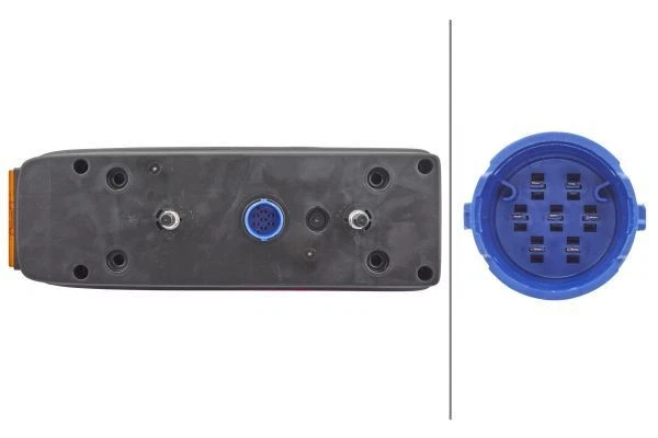 HELLA 24V LUZ Trasera Halógena Multicolor Derecha 2VP 340 930-021 - Imagen 3 de 4