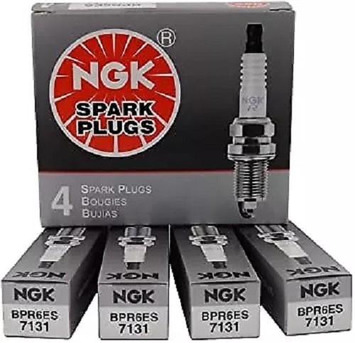 NGK BPR6ES STANDARD Spark Plugs Kit 7131 Set of 4 Pack