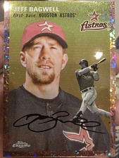 2023 TCPA Astros Jeff Bagwell Rose Gold Mini-Diamond Refractor 67/75 #401