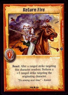 Return Fire - Action - Warlord Saga of the Storm