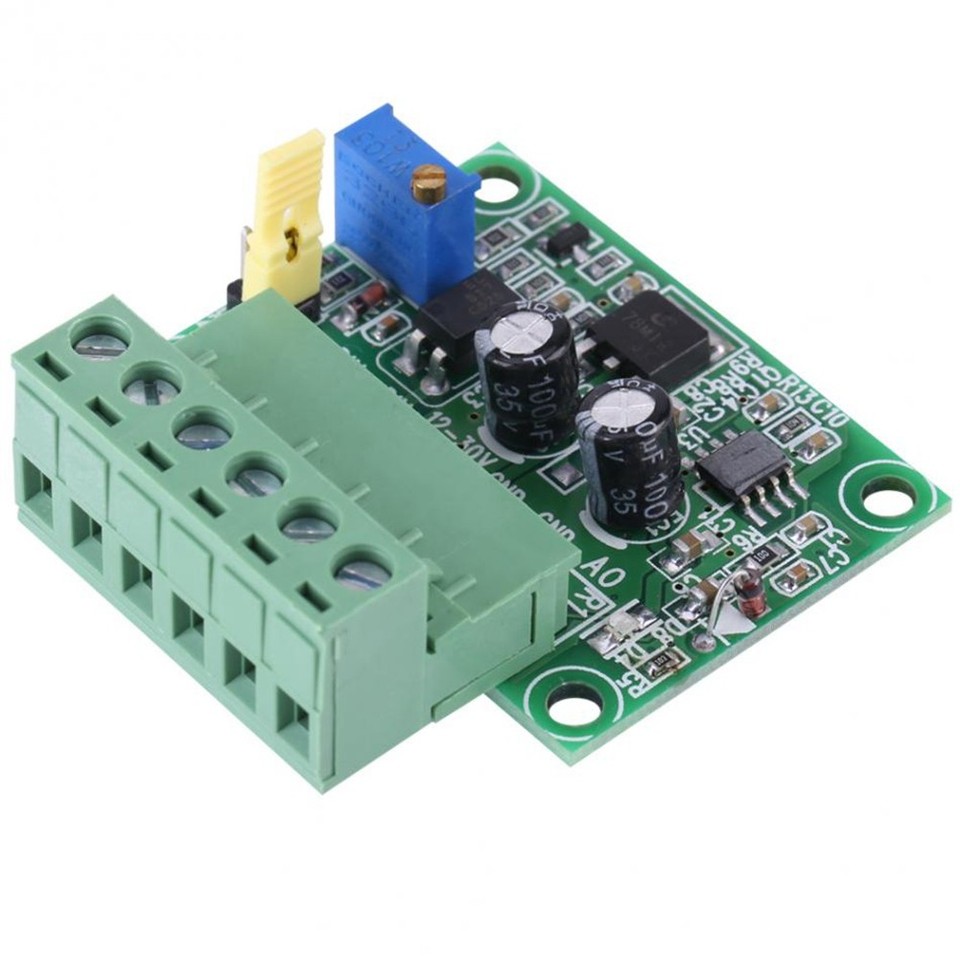 1-3KHZ PWM 0-10V to Voltage Converter Module Digital Analog Board ...
