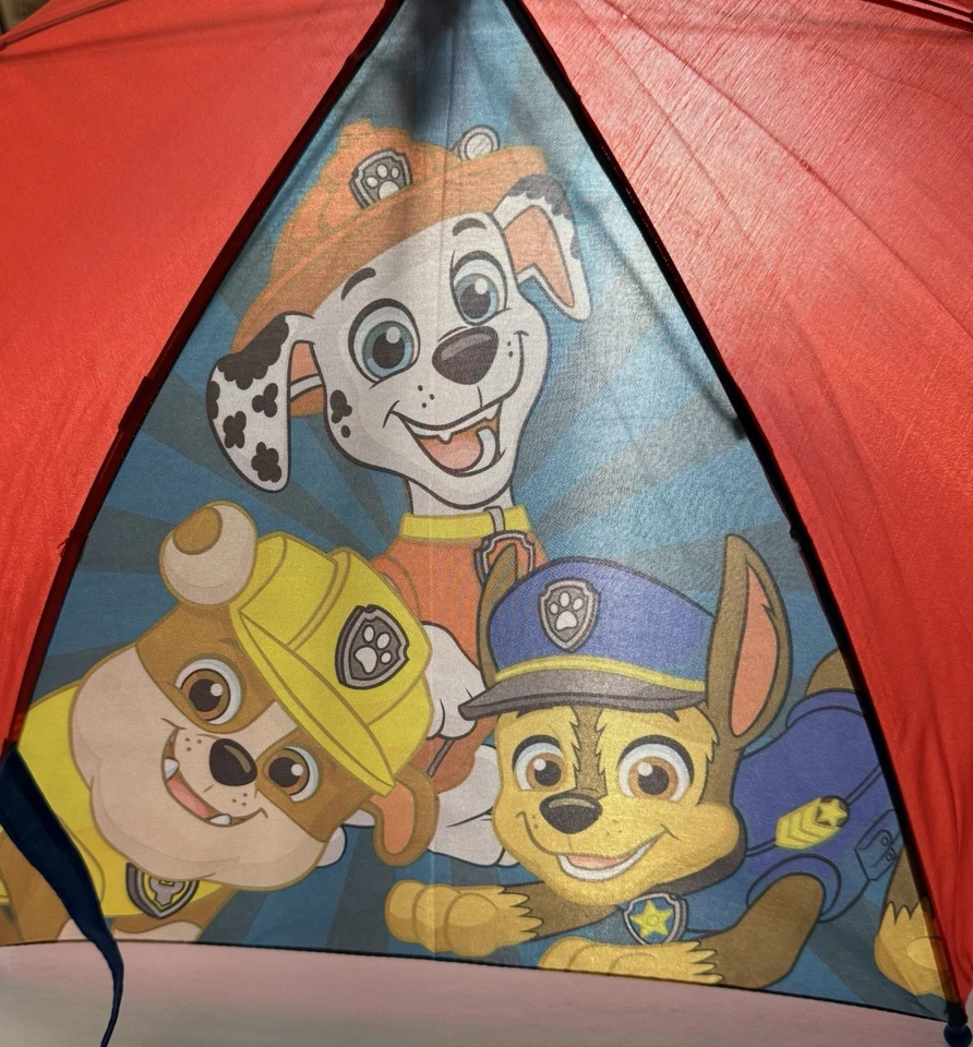 Paraguas para niños 5 diferentes temas de dibujos animados para niños y niñas plegables de 25 pulgadas Foto 3 de 4