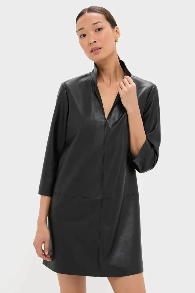 chinese dress ladies Leather Button Down Dress | Women's Boutique