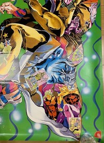 JoJo's Bizarre Adventure Legacy to the Future Poster Dreamcast Version Big