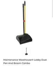 Lobby Dust Pan With Flip Up Handle Complete