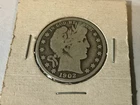 1902 Barber Silver Half Dollar In Good Condition
