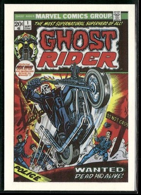 1984 FTCC Marvel Superheroes First Issue Covers #7 Ghost Rider 5Ap