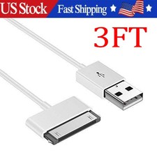 3FT 30 pin USB Charging Data Cable Cord for iPad 1/2/3 iPod Nano