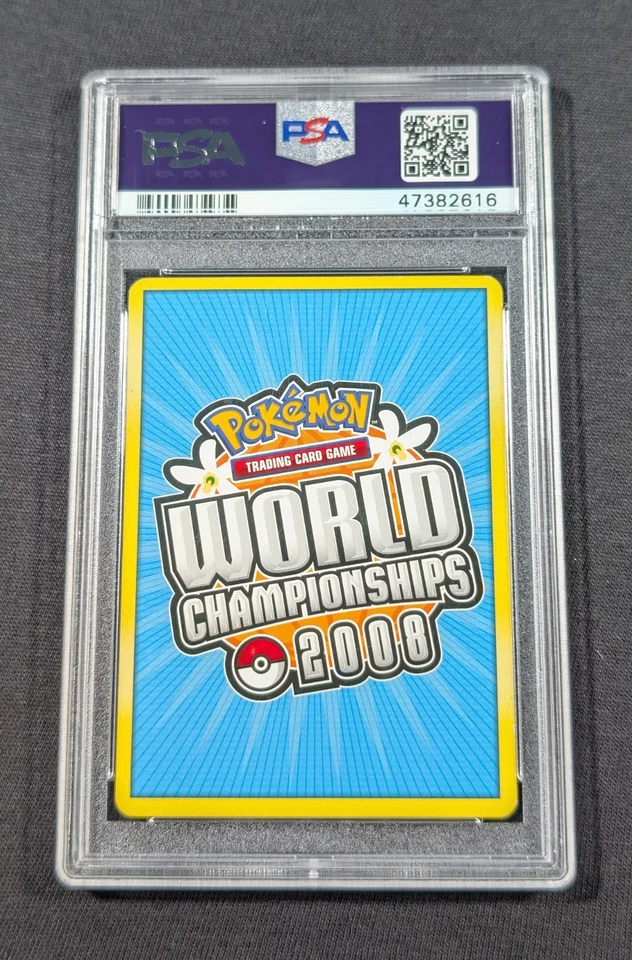 Pokemon Card Gold Star Mew 101/101 PSA 8 NM-MT World Championships Promo - Image 2 of 2