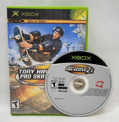 Tony Hawk's Pro Skater 2x - XBOX - Game, Case & Custom Cover Art