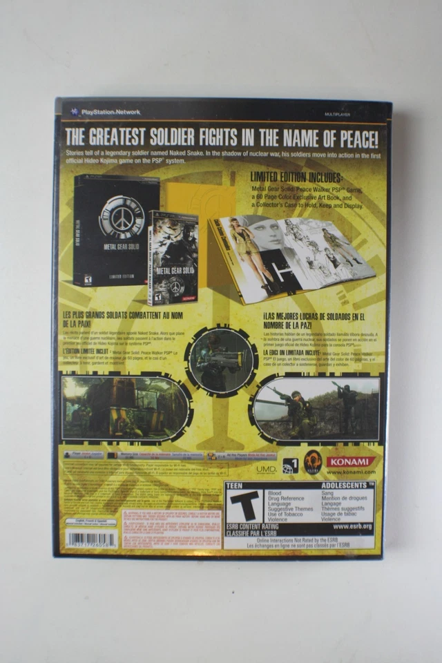 CIB! Metal Gear Solid Peace Walker Limited Edition - PSP PlayStation - Image 2 of 4