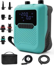 Paddle Board Electric Pump, 20PSI Sup Pump Paddleboard Car Powered Electric Pump