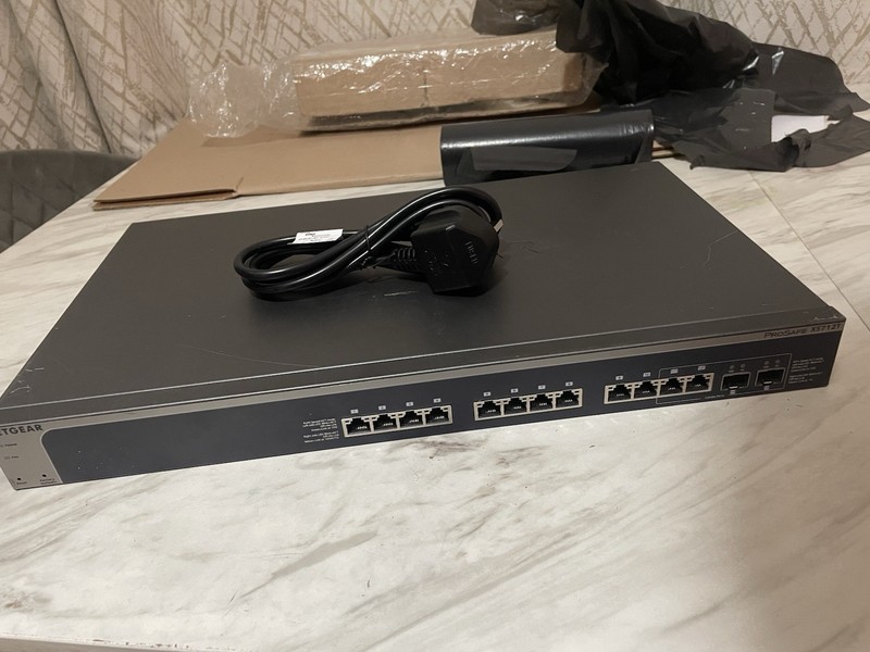 NETGEAR ProSAFE XS712T 12-Port 10G Smart Managed Switch