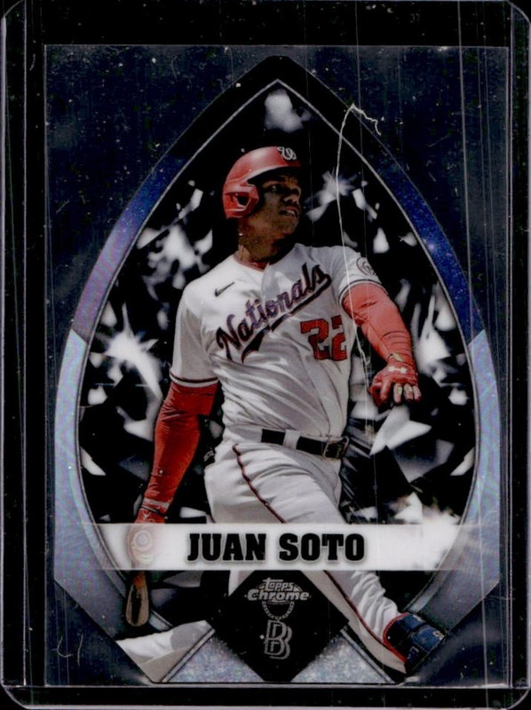 2022 Topps Chrome Ben Baller Edition Juan Soto Ben's Diamond Die-Cuts #BBDC-5