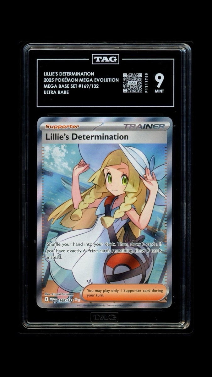Lillie's Determination 119/132 Me01: Mega Evolution Regular for