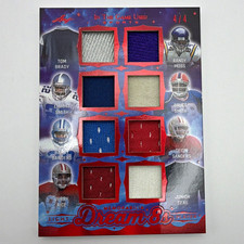 Leaf 2025 In The Game Used Dream 8s Brady Sanders Smith D8-4 Holo Red /4