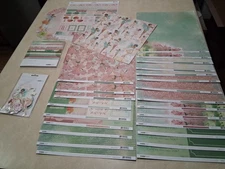 Kaisercraft Enchanted Garden Collection. Wysiwyg Scrapbook.  New