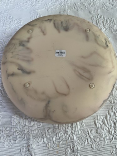 Taffy Harz Servieren Obst Dekorative Schale 12" Modern Marmor Swirl Indonesien - Bild 11 von 15