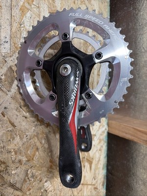 175mm Specialized S-Works Carbon FACT 175 Crankset 50/34 FSA